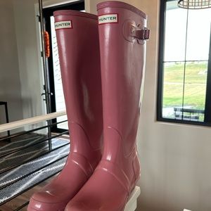 Hunter rain boots